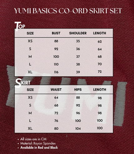 YUMI BASICS Co-Ord Set